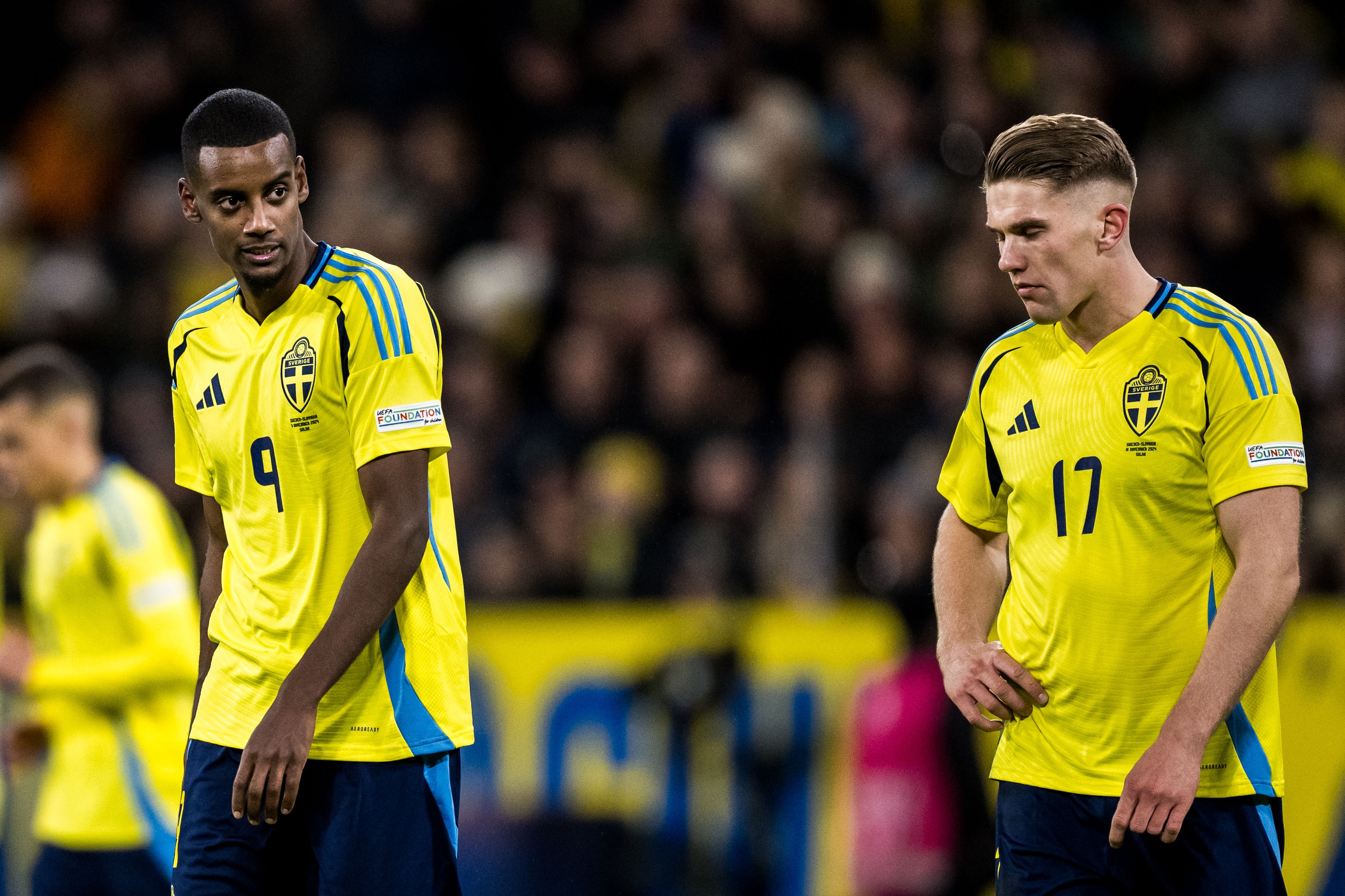 九游（中国）-躺进世界杯！伊萨克因伤缺席附加赛，身价1亿欧世预赛4场0球0助